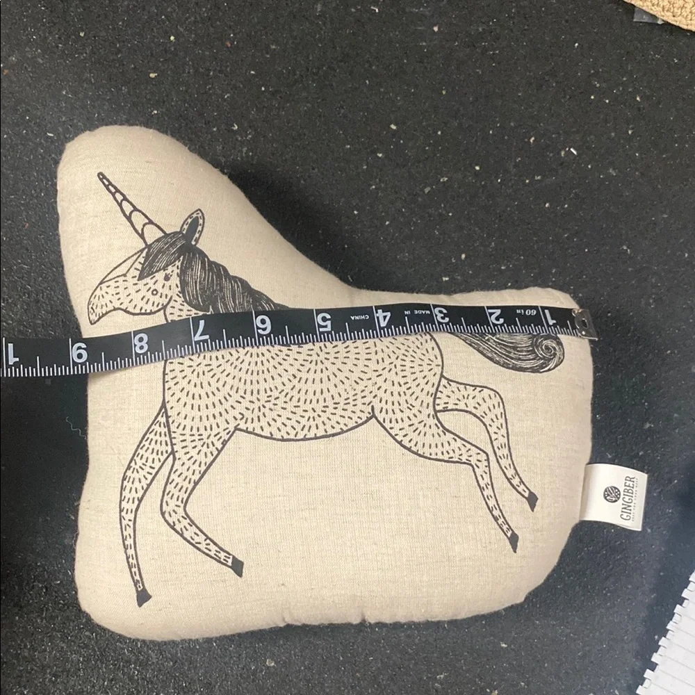 Unicorn Cream Pillow
